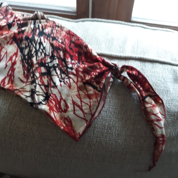 Fashion Bug multicolored top with 3/4 sleeves - Picture 4 of 4